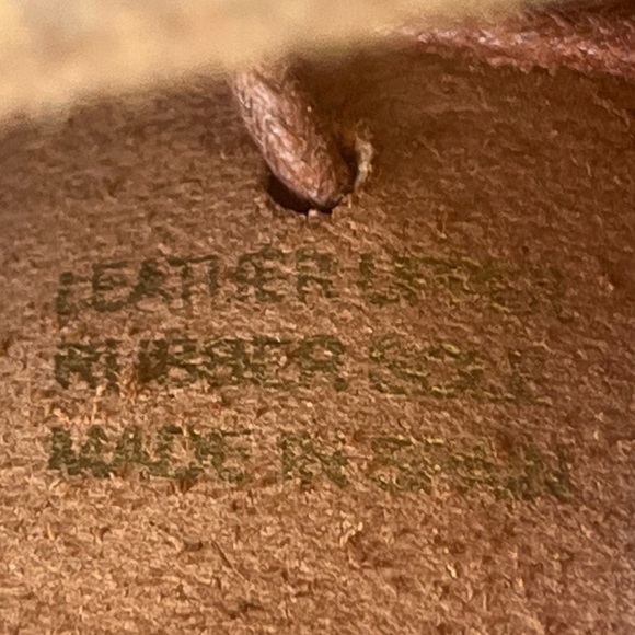 Yokono Brown Leather Women's Sandals Made in Spain Size 7.5 Rubber Sole - Picture 9 of 13